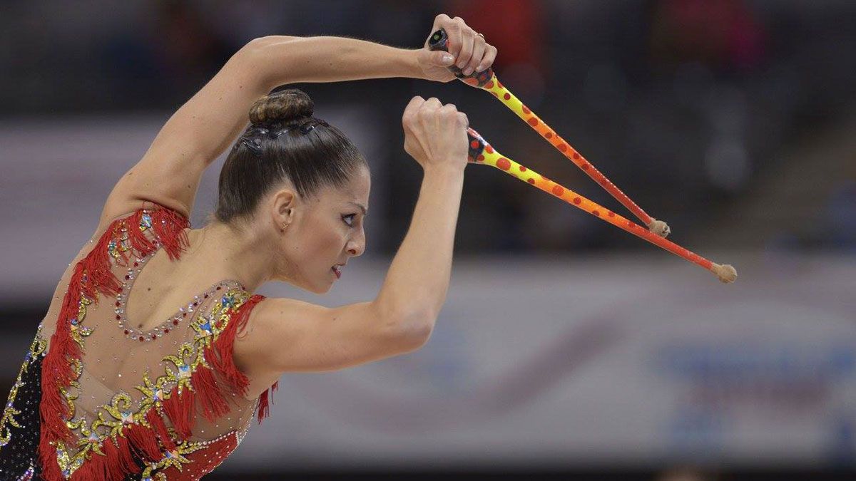 Carolina Rodríguez, durante una competición de esta temporada. | L.N.C.