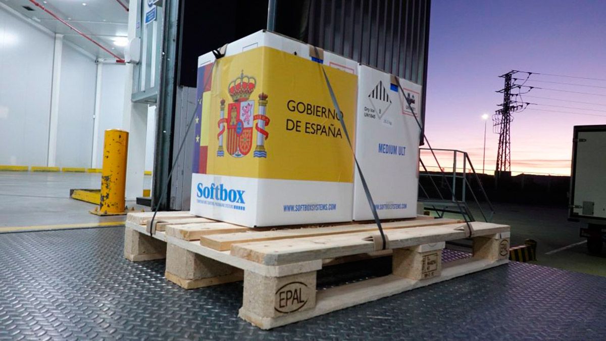 Llegada a España de las primeras dosis de vacunas contra el covid-19. | ICAL