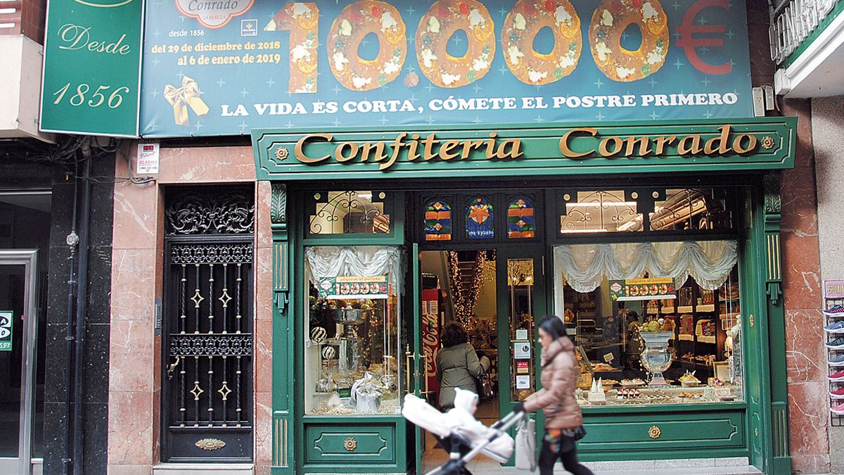 Imagen de archivo de una edición pasada del sorteo del roscón de Conrado. | L.N.C.