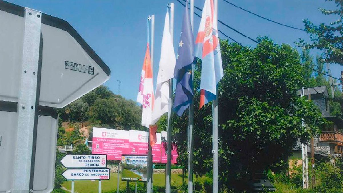 Acceso desde Sobrado hacia Oencia, en imagen de archivo. | L.N.C.