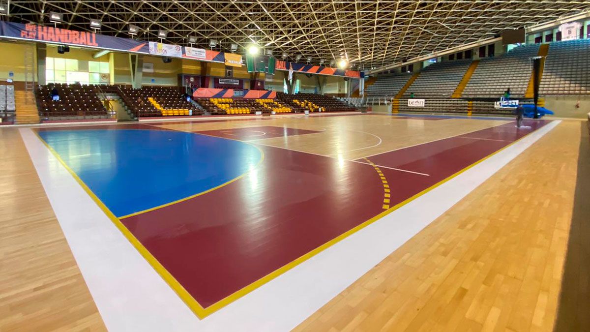 La pista del Palacio luce como nueva. | SAÚL ARÉN