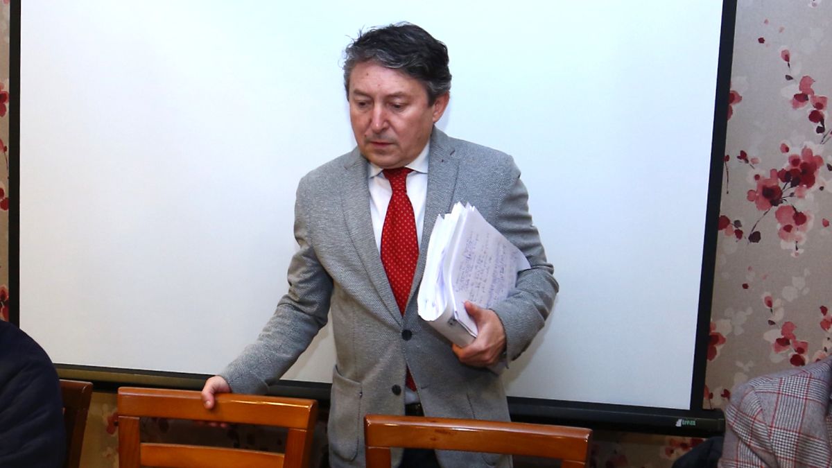 Samuel Folgueral, portavoz de USE Bierzo, in una imagen de archivo. | Ical