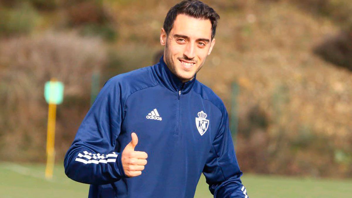 Aguza, durante uno de sus primeros entrenamientos con la Deportiva. | SDP Aguza, durante uno de sus primeros entrenamientos con la Deportiva. | SDP