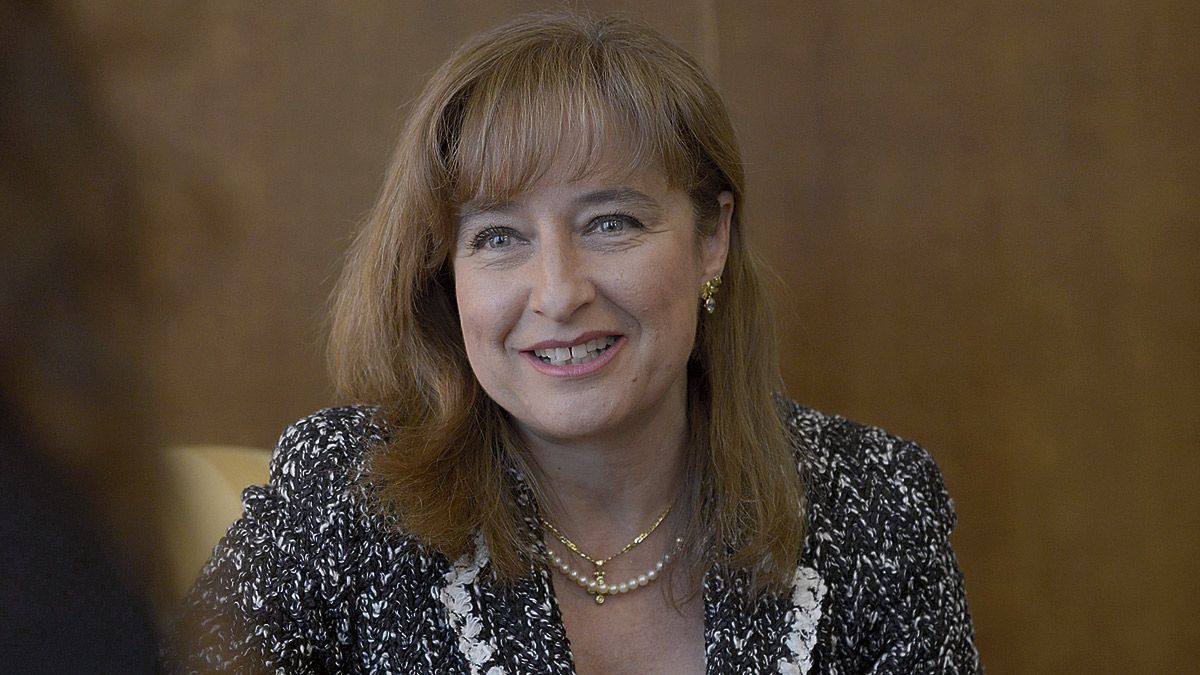 Ana del Ser, presidenta del Tribunal Superior de Justicia de Castilla y León.| MAURICIO PEÑA