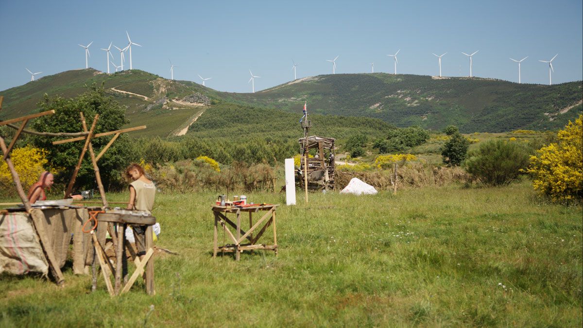 Cresta eólica del Redondal desde Matavenero. | Anxo Cabada