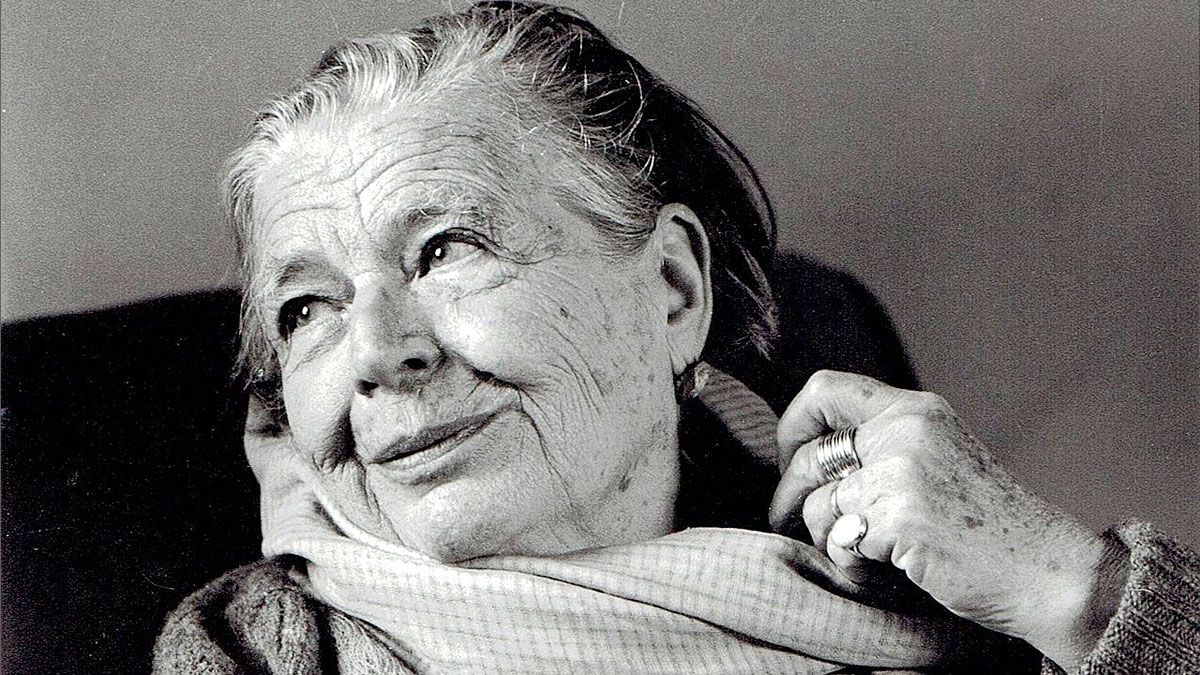 La escritora Marguerite Yourcenar . | GRENDEL BERNHARD