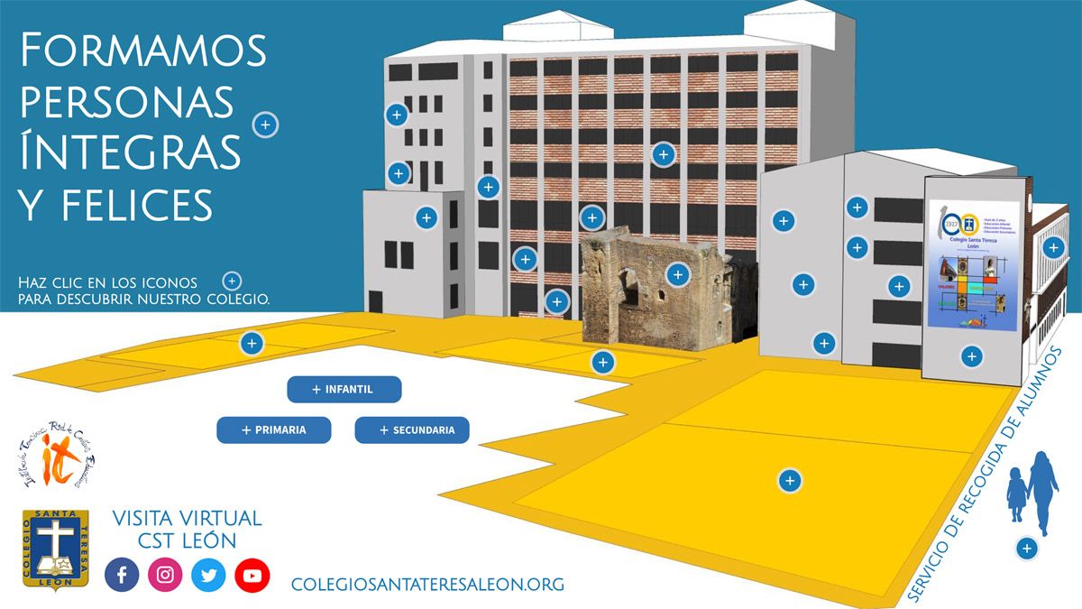 La volumetría en 3D de la iniciativa del Colegio Santa Teresa. | L.N.C.