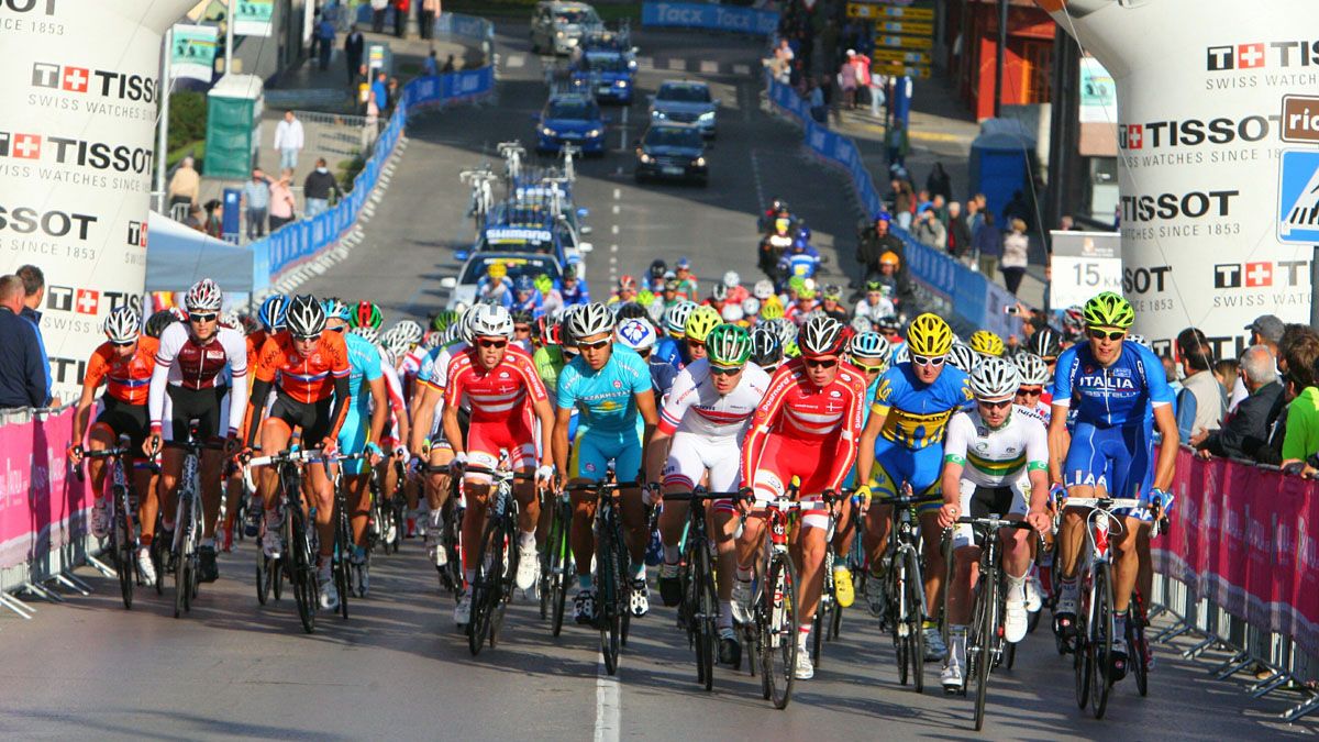 Imagen de archivo del Campeonato de Ciclismo de Ponferrada. | C. Sánchez (Ical)