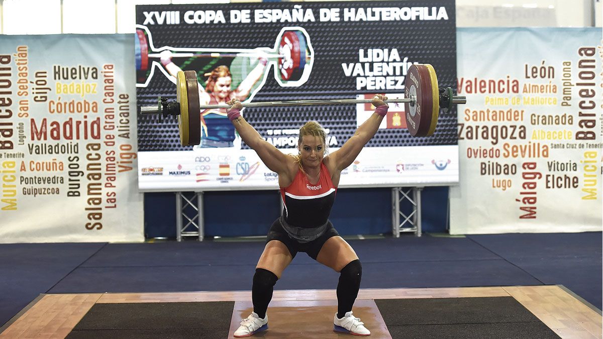 Lydia Valentín, durante la última Copa de España. | SAÚL ARÉN