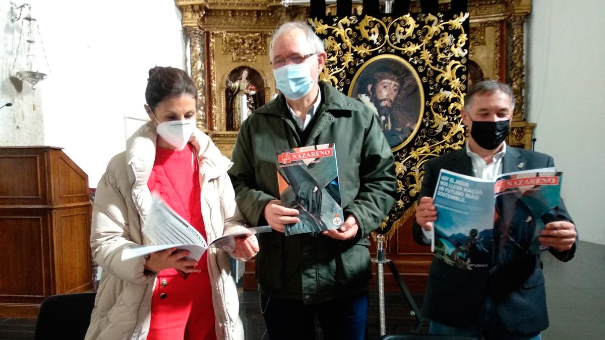 Presentación del programa de la Semana Santa de la pandemia en Ponferrada.