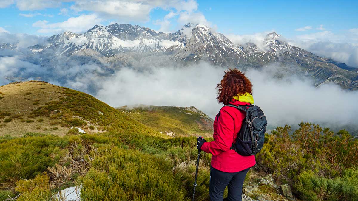 Vista del macizo de Ubiña desde el Alto de la Grachereta. | VICENTE GARCÏA