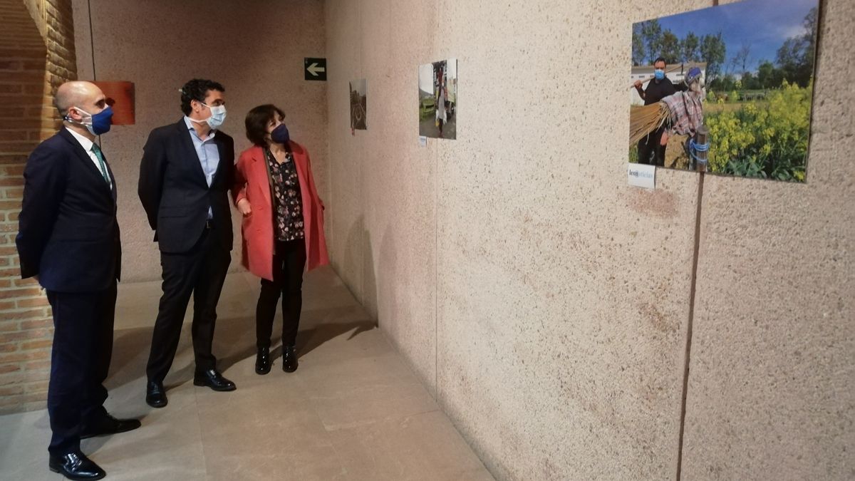 Apertura de la muestra que puede verse en el Museo del Bierzo.