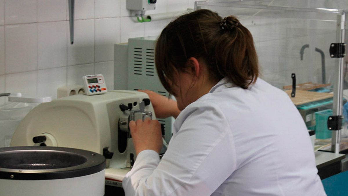 Una investigadora de la ULE. | L.N.C.