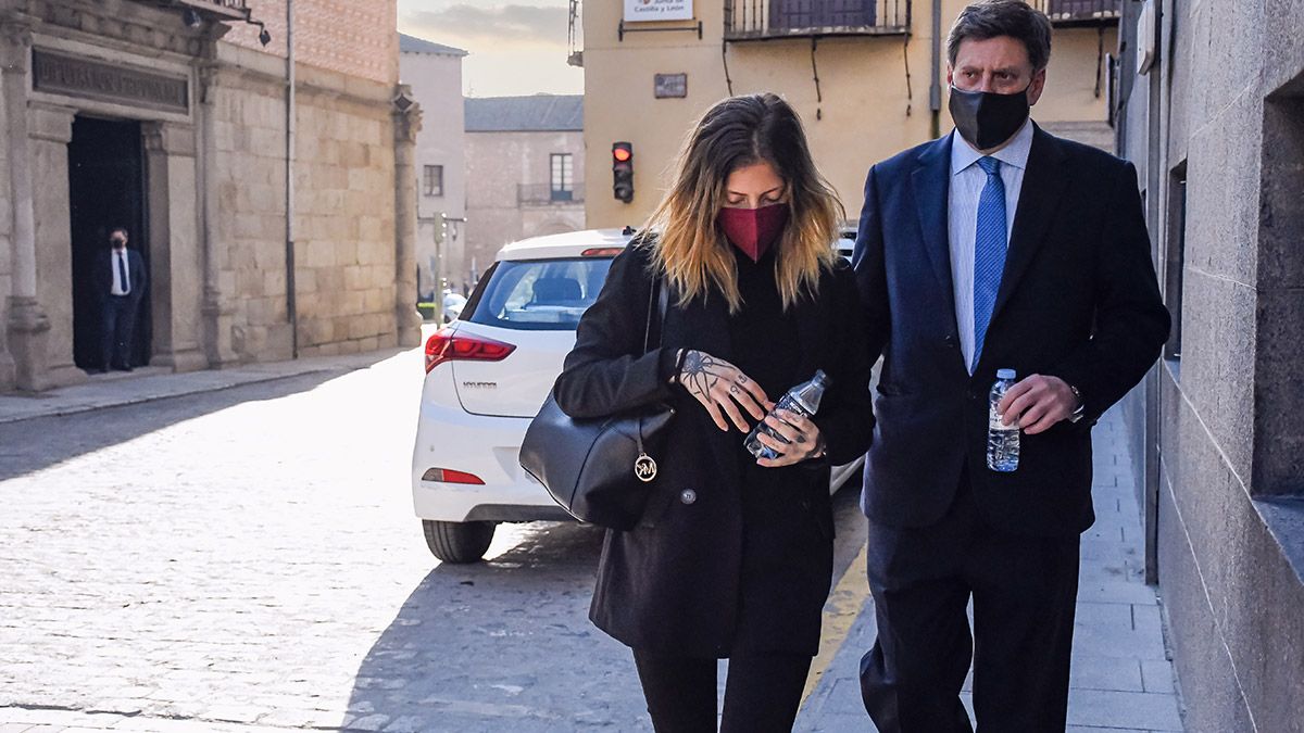 La Audiencia Provincial de Segovia celebra, a puerta cerrada, la primera jornada por agresión sexual por la denuncia presentada por Valeria Quer. | ICAL