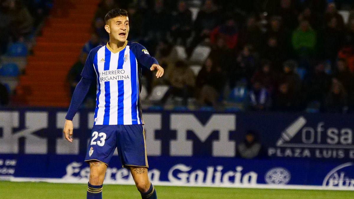 Saúl, durante un partido de la pasada temporada. :: francisco l. pozo