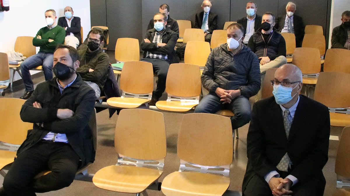 Primera sesión del juicio por la muerte de seis mineros de la Hullera Vasco Leonesa. | ICAL