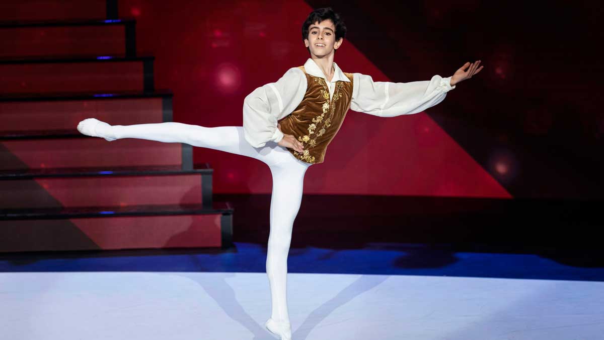 El joven bailarín leonés Jorge García Lamelas es uno de los finalistas de ‘Prodigios’.