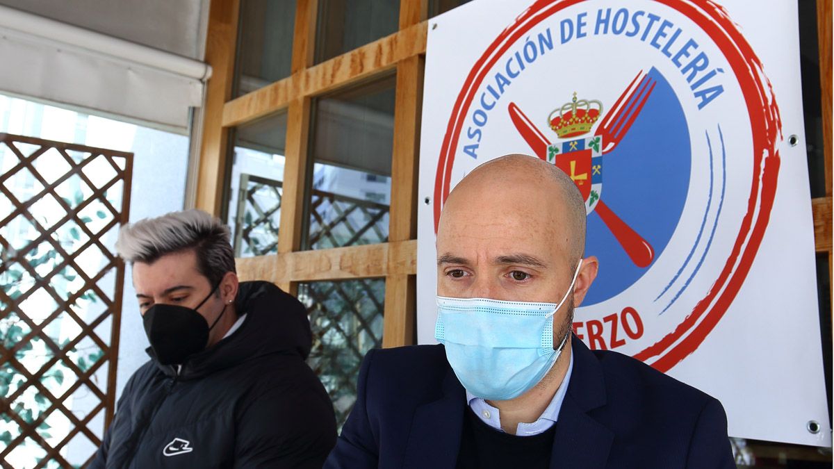 David Belzuz, presidente de los hosteleros bercianos que aseguran que el fin del estado de alarma llegará sin que hayan percibido ayudas. | ICAL