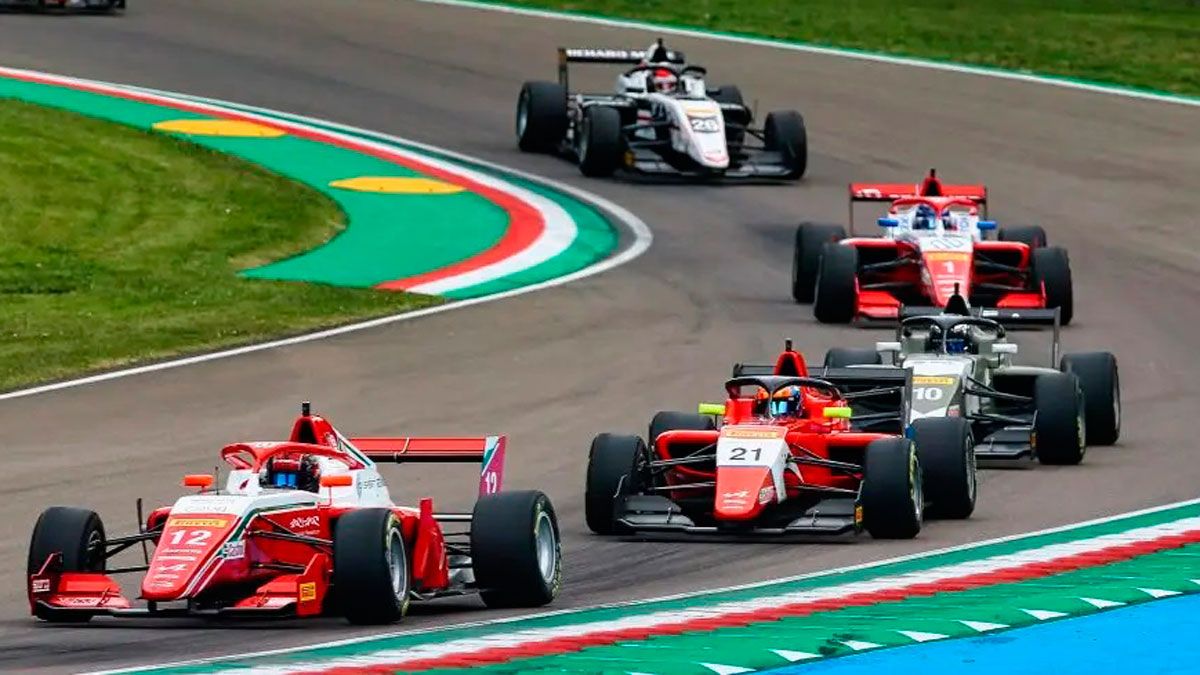 Vidales, en cabeza durante la primera carrera. | ALPINE