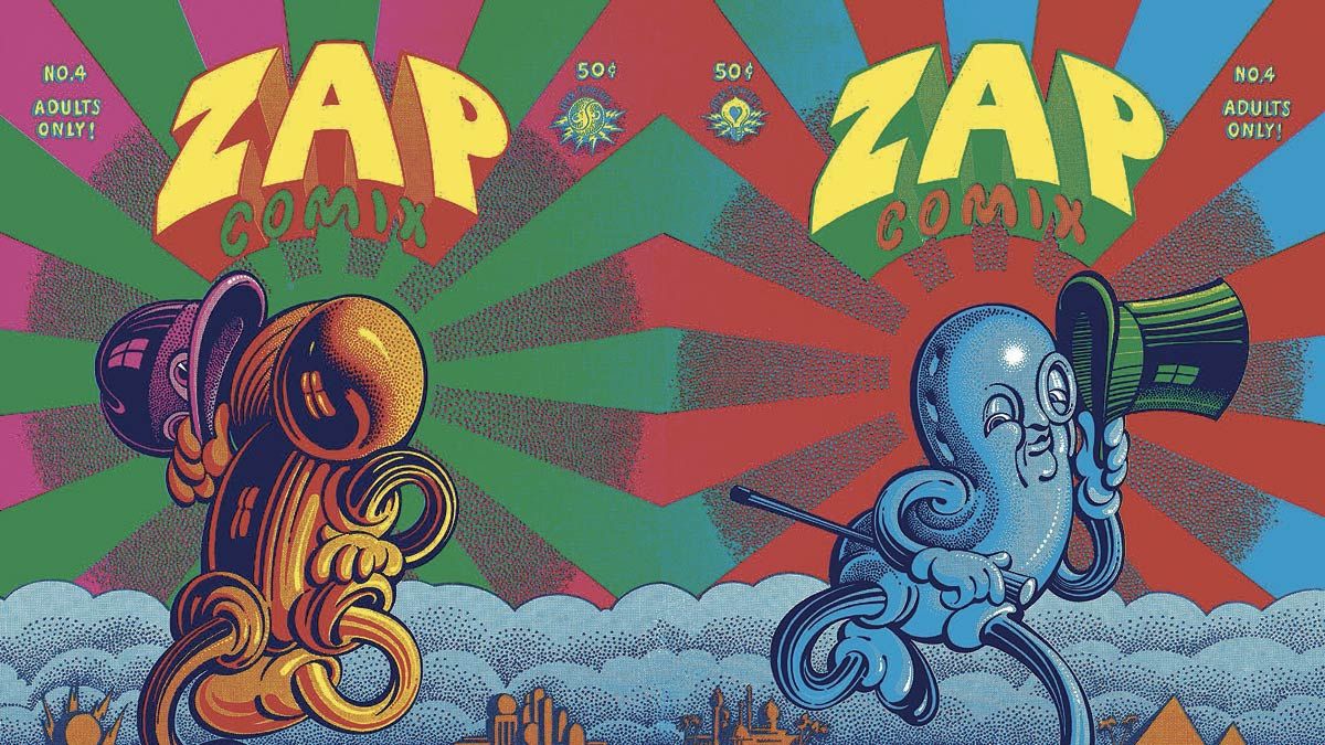 Una de las ilustraciones de Moscoso para la revista Zap. | MUSAC