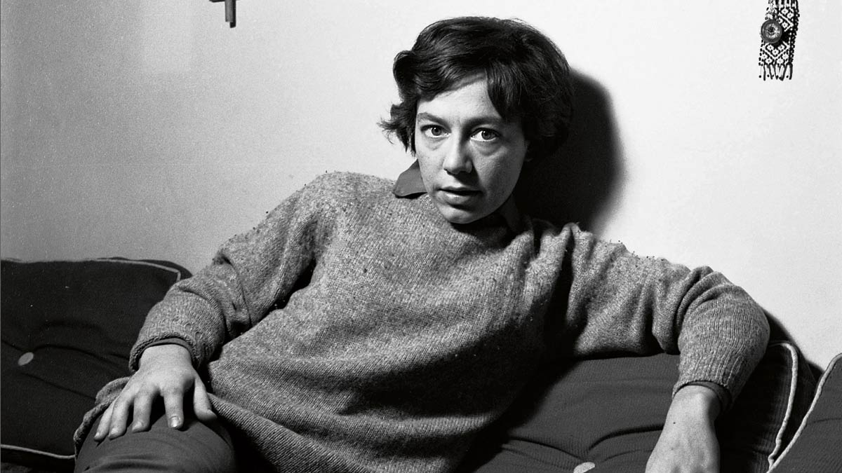 La poetisa y traductora argentina Alejandra Pizarnik.