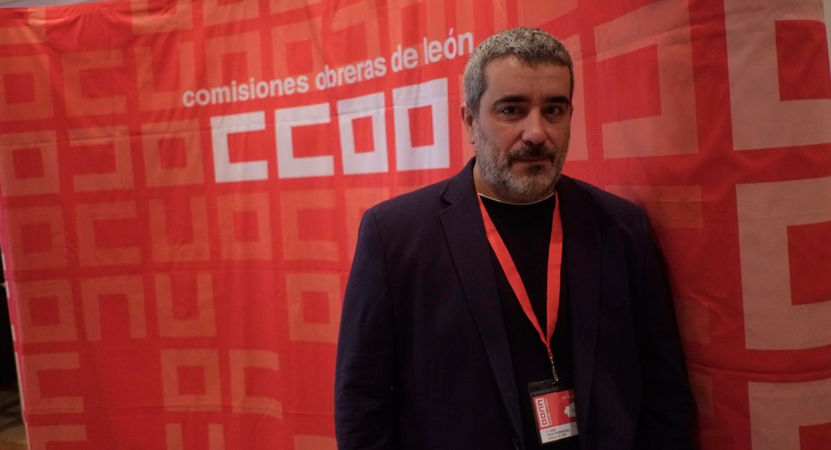 El actual secretario provincial de CCOO, Xosepe Vega. |