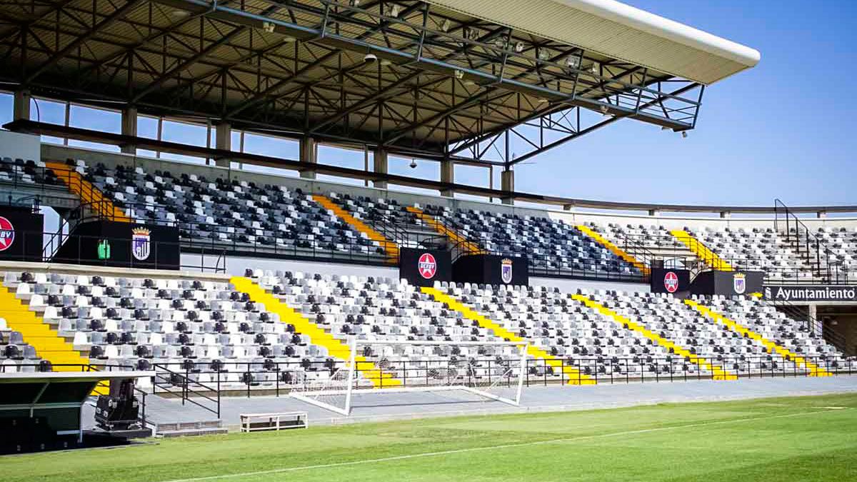 Imagen del Nuevo Vivero, uno de los escenarios del 'playoff'. | BADAJOZ Imagen del Nuevo Vivero, uno de los escenarios del 'playoff'. | BADAJOZ