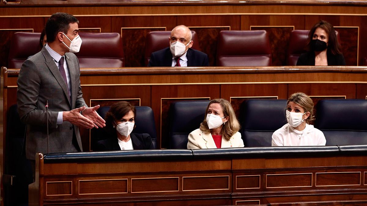 Imagen de archivo de una sesión de control en el Congreso. | EP