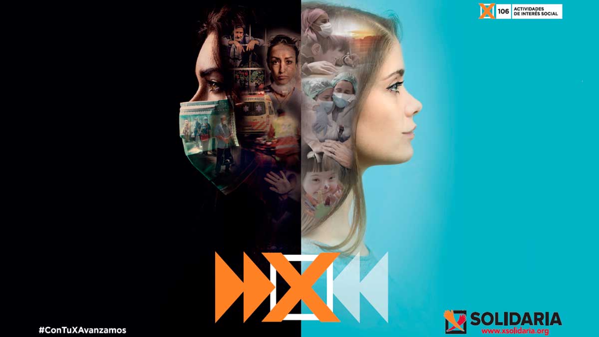 Cartel de la campaña para marcar la 'X' en la casilla 106 de la declaración de la renta. | L.N.C.