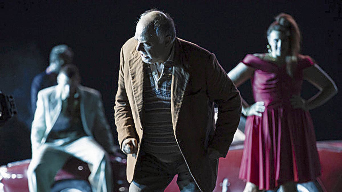 Imagen del montaje de ‘Rigoletto’ de Verdi llevado a cabo en el Circo Máximo de Roma.