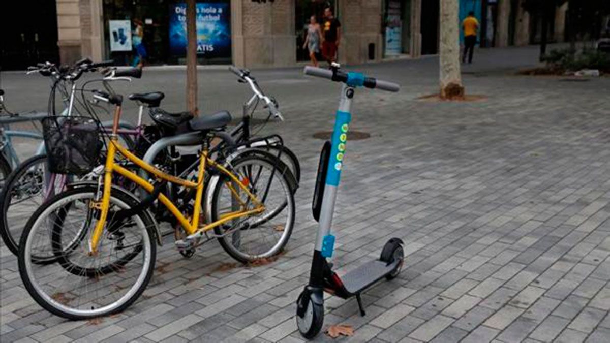 Un patinete eléctrico en una imagen de archivo. | L.N.C.