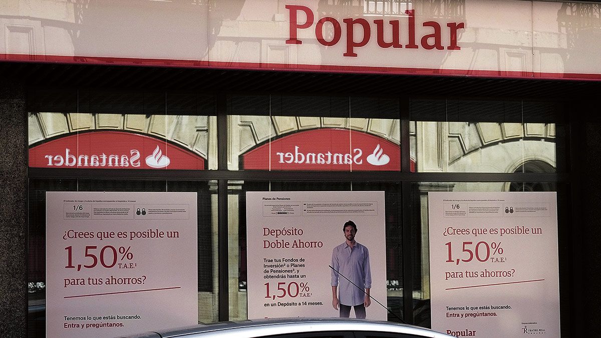 La cuantía deberá abonarla el Santander, aunque las acciones contraídas eran del Popular. | D.M.