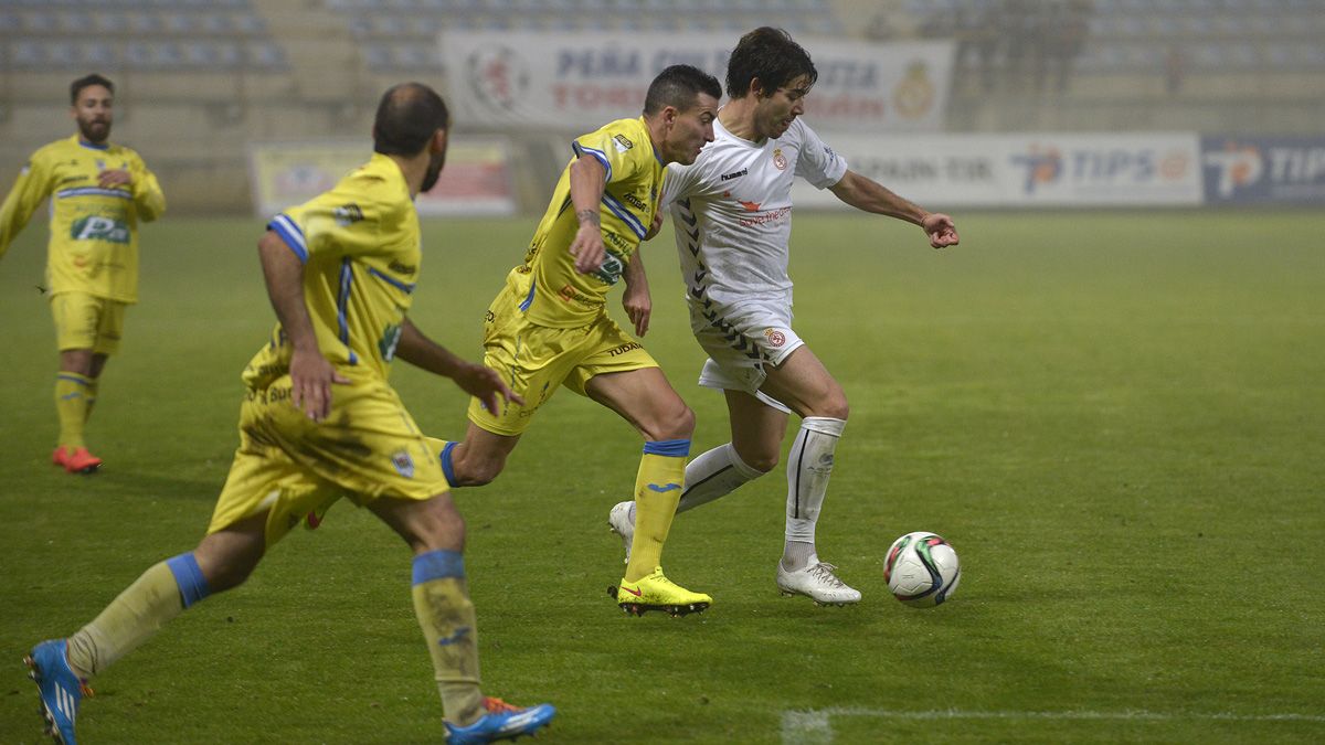 Javi Navas, durante un encuentro con el Valladolid. | VALLADOLIDCF