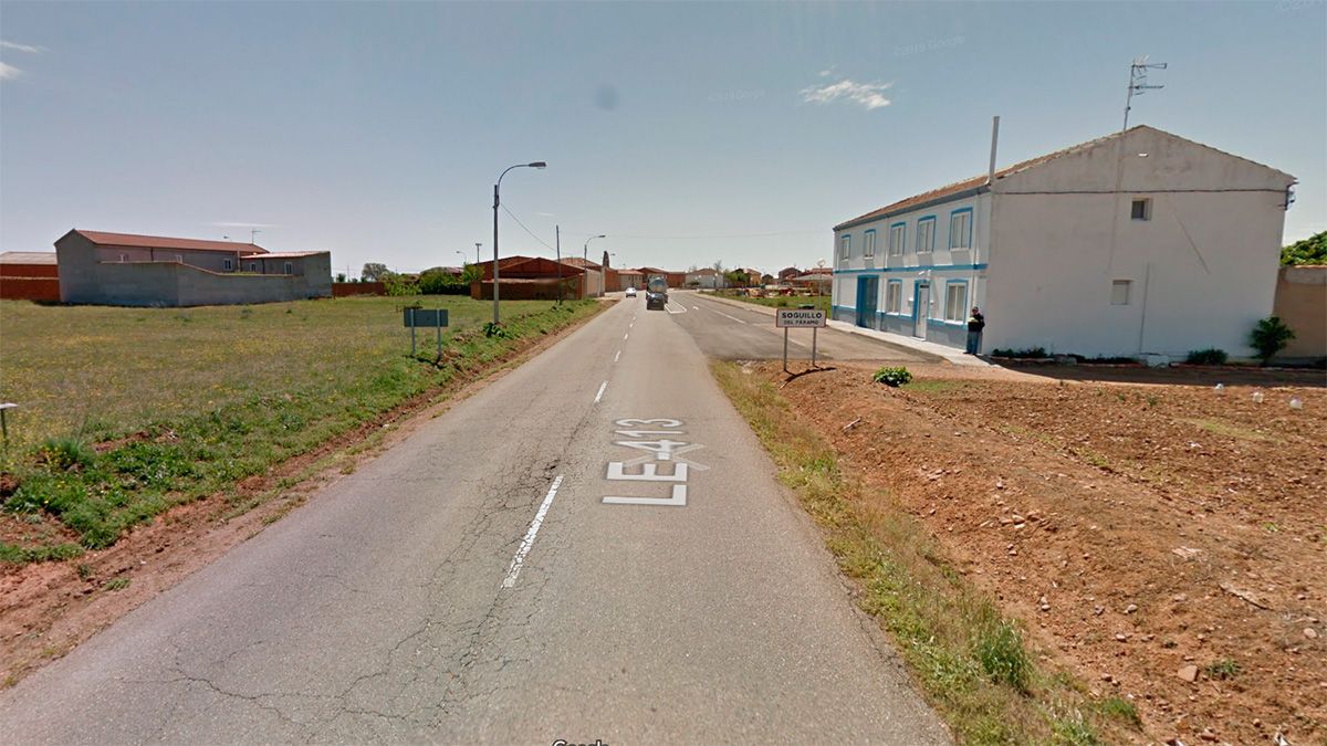 La carretera LE-413. | GOOGLE MAPS