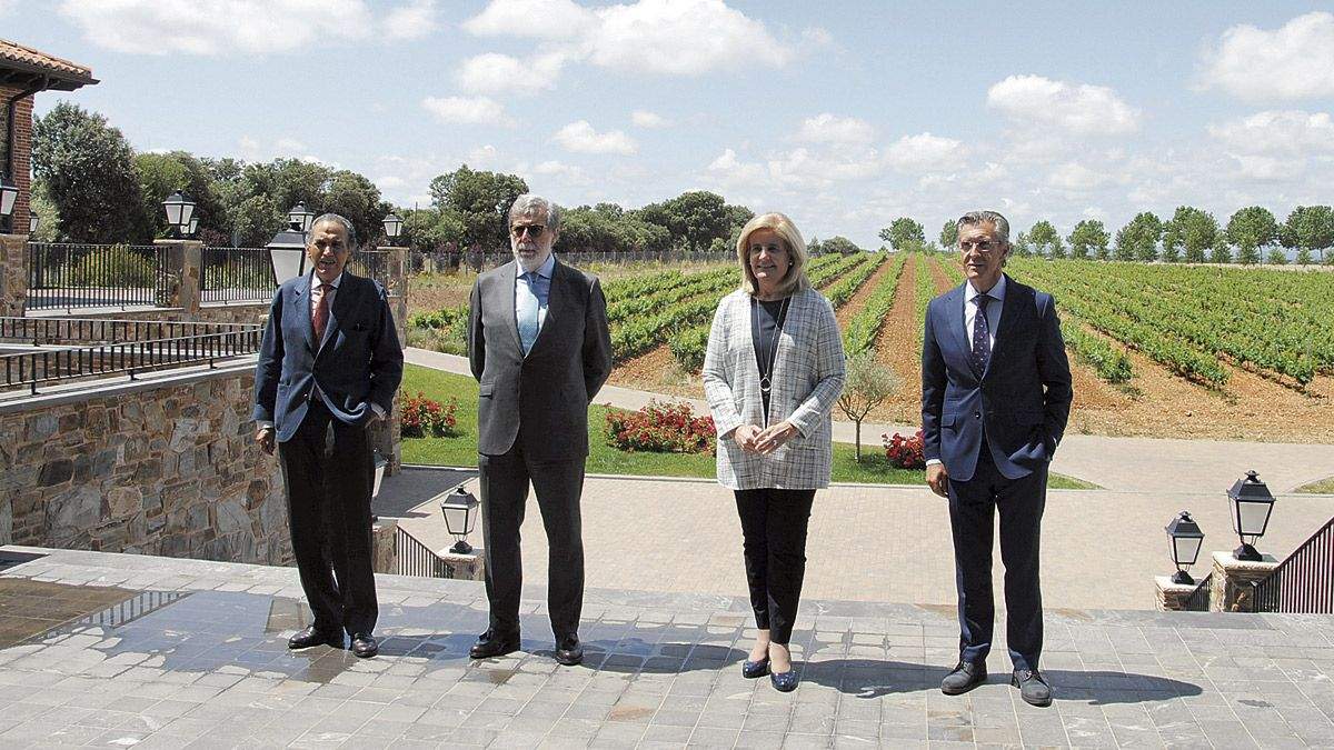 El encuentro de los empresarios tuvo lugar en la Finca Valdemora. | ABAJO