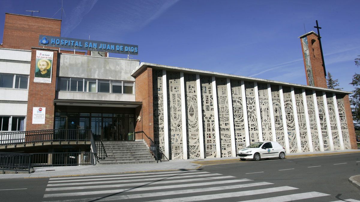 El Hospital San Juan de Dios, en León. | ICAL