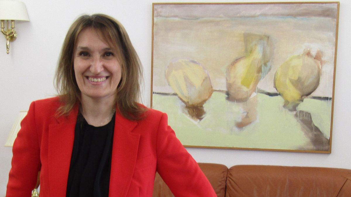 Rocío Lucas, consejera de Educación de la Junta de Castilla y León. | L.N.C.