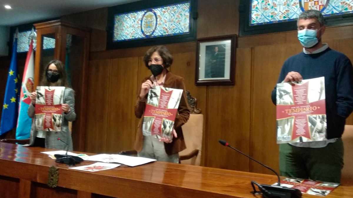 Presentación de las actividades en el Ayuntamiento de Ponferrada.