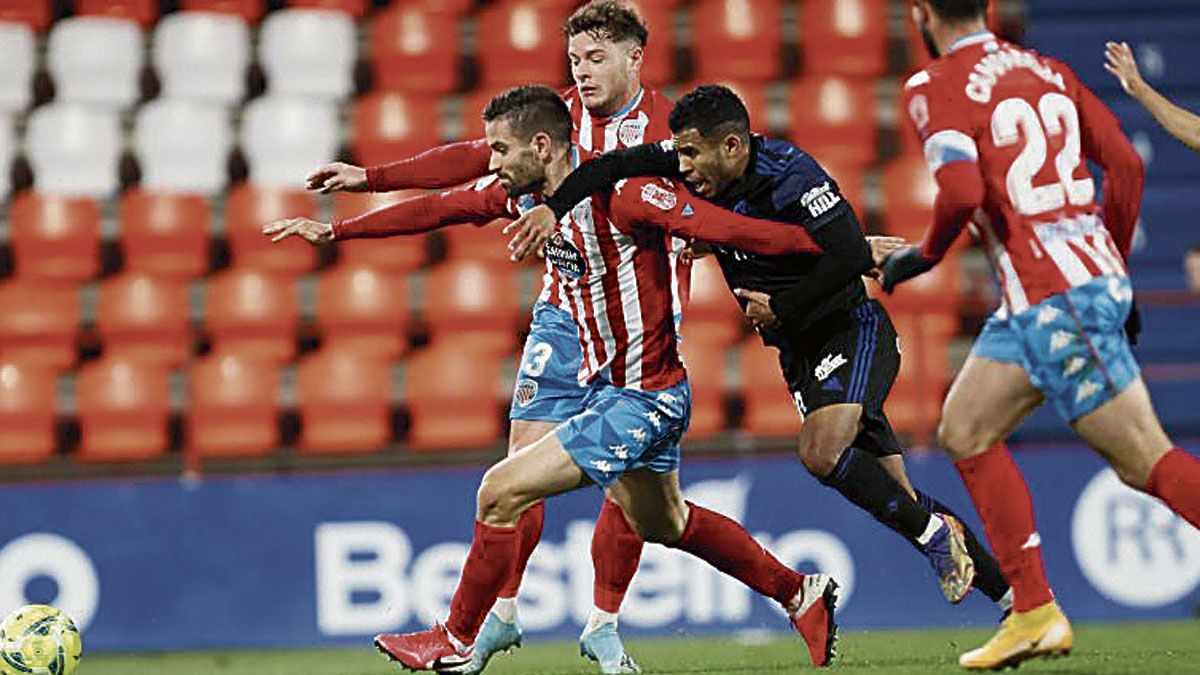 Imagen de la última visita al Lugo, a quien se medirán en el que, ahora mismo, es el primer partido de la pretemporada. | LALIGA