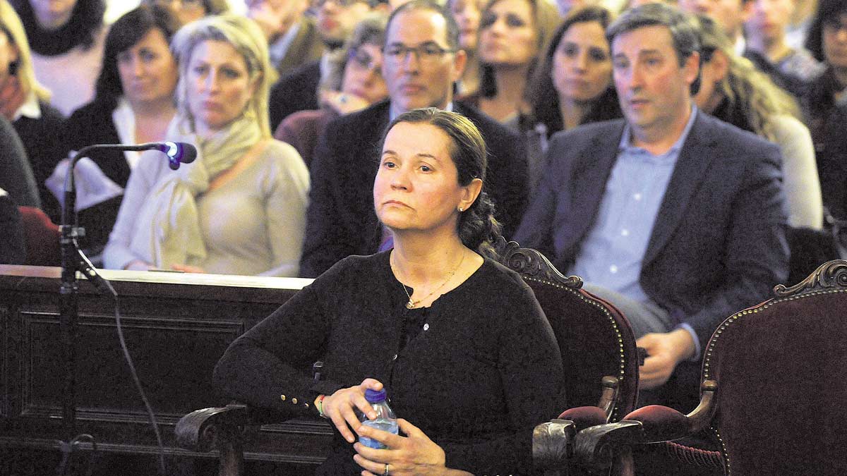 Montserrat González y Triana Martínez, dos de las acusadas en el caso de la muerte de Isabel Carrasco. | SPEND IN