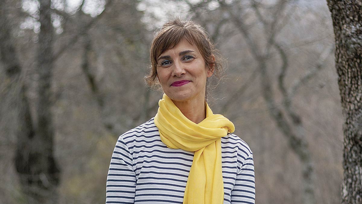 La autora Elena Hernández Matanza