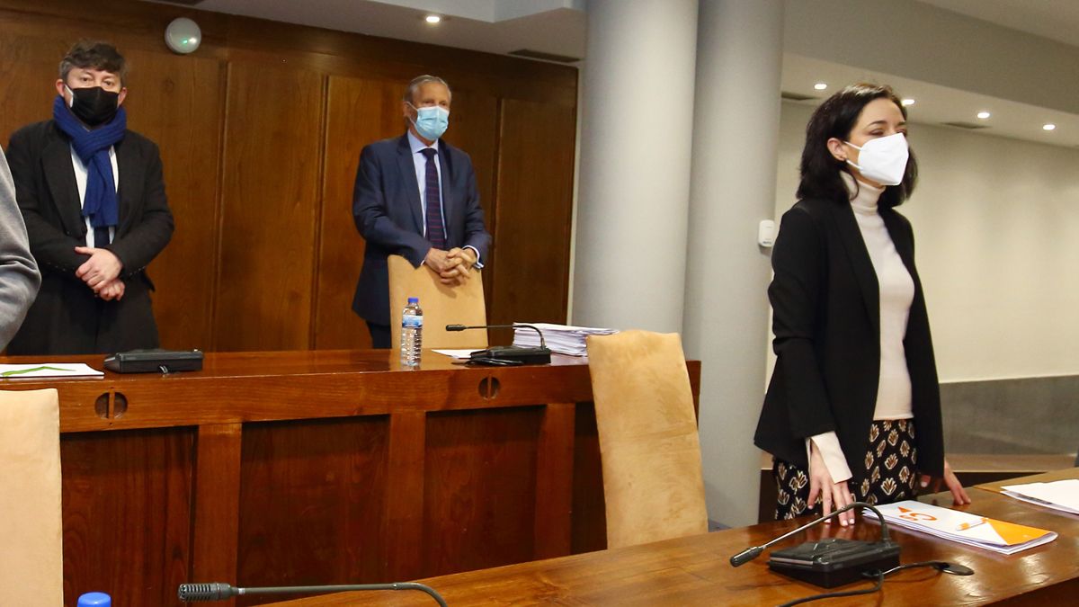 Ruth Morales, en una imagen de archivo en el pleno de Ponferrada.