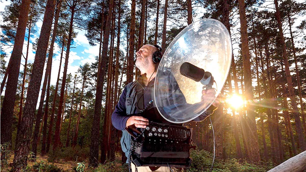 Carlos de Hita, especialista en la grabación del sonido de la naturaleza. | FCAYC