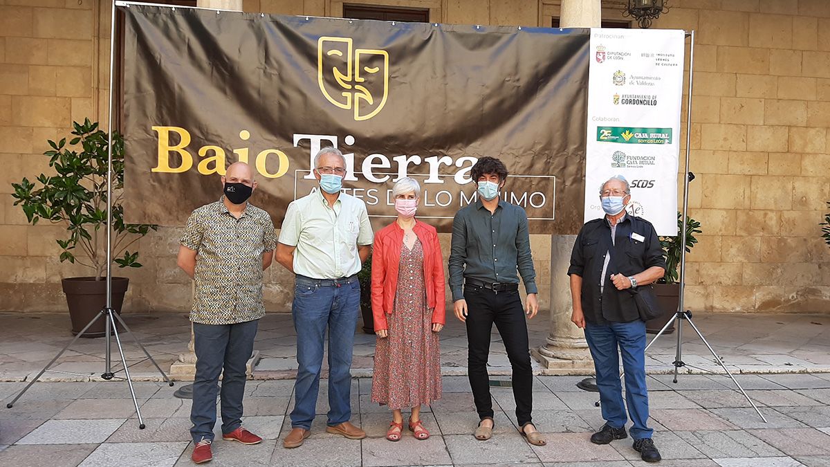 Presentación del festival Bajo Tierra este lunes en la Diputación de León. | L.N.C.