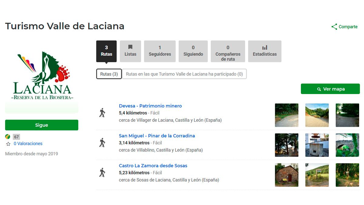 Imagen del perfil de 'Turismo Valle de Laciana' en la red social. | L.N.C.