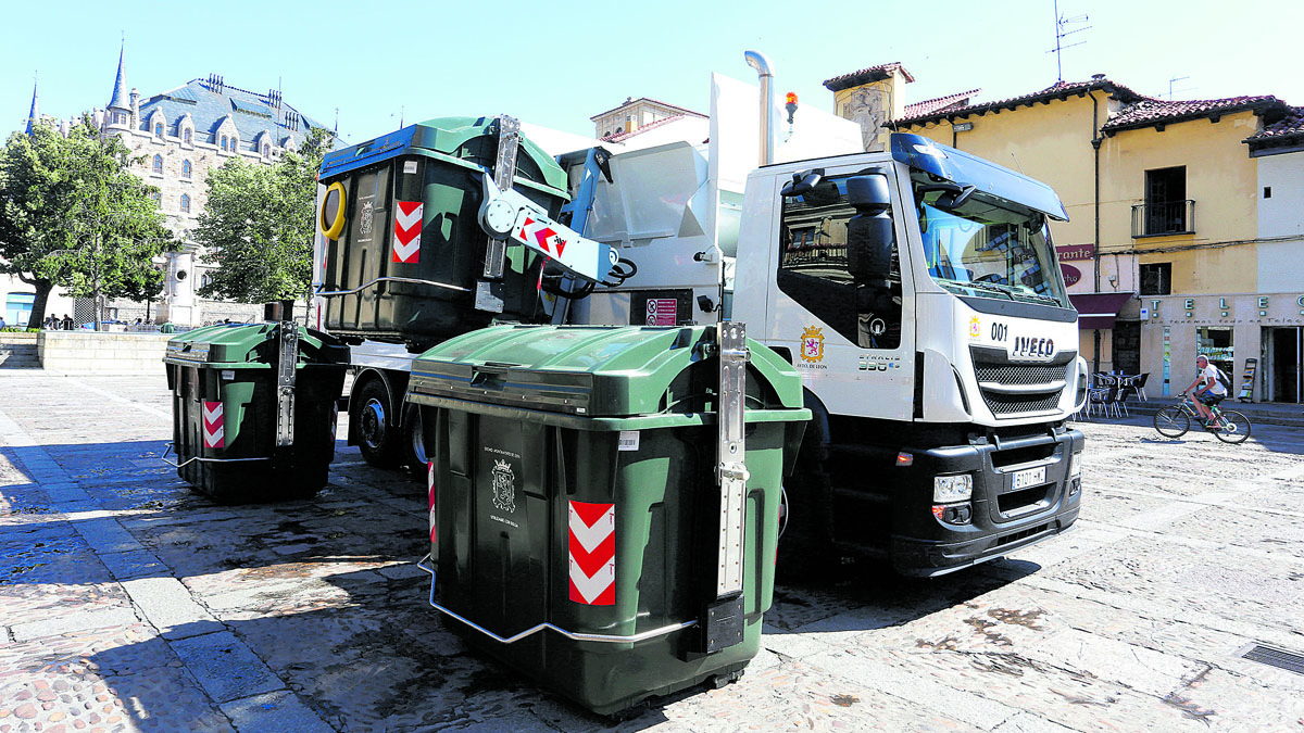 Los contenedores tendrán sensores para conocer su nivel de llenado y diseñar así las rutas de recogida. | CAMPILLO (ICAL)