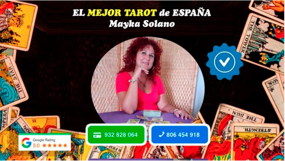 Mayka Solano elegida como la mejor tarotista experta en tarot de 2021