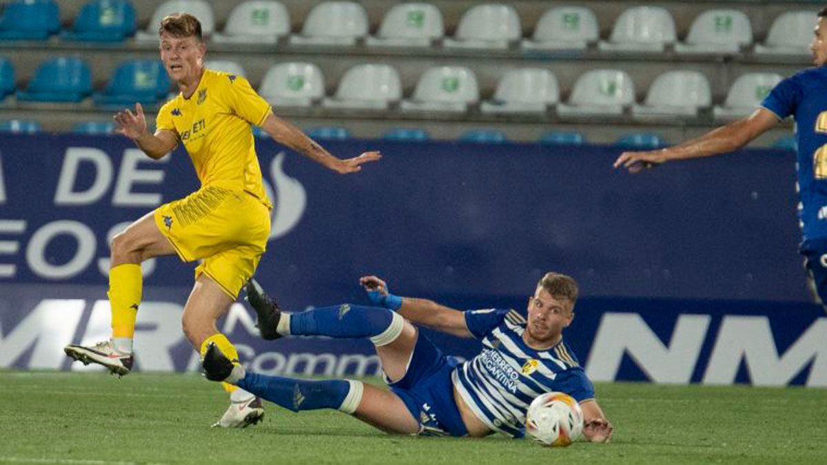 Amo, durante el partido ante el Alcorcón. | LA LIGA Amo, durante el partido ante el Alcorcón. | LA LIGA