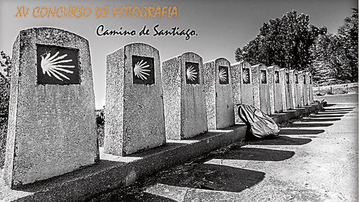 Cartel de la convocatoria del XV Concurso de Fotografía 'Camino de Santiago'.