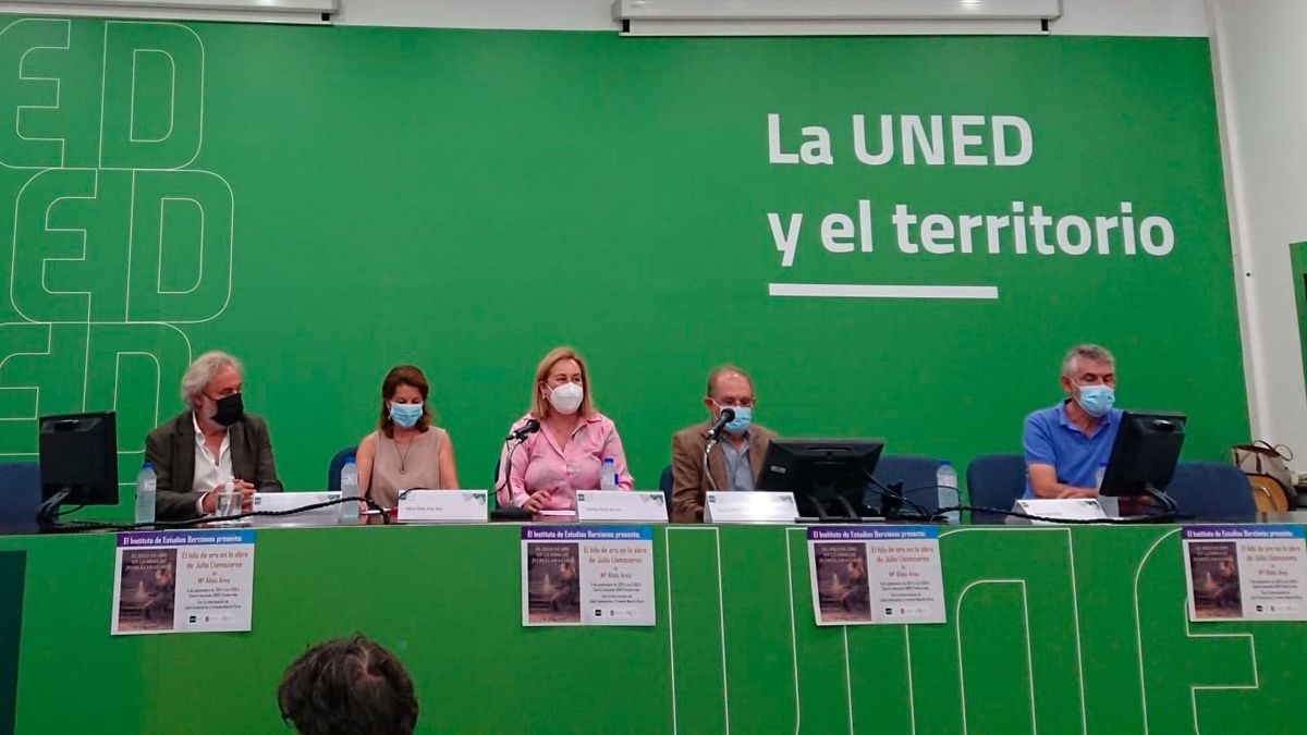 Presentación del libro en la Uned de Ponferrada.